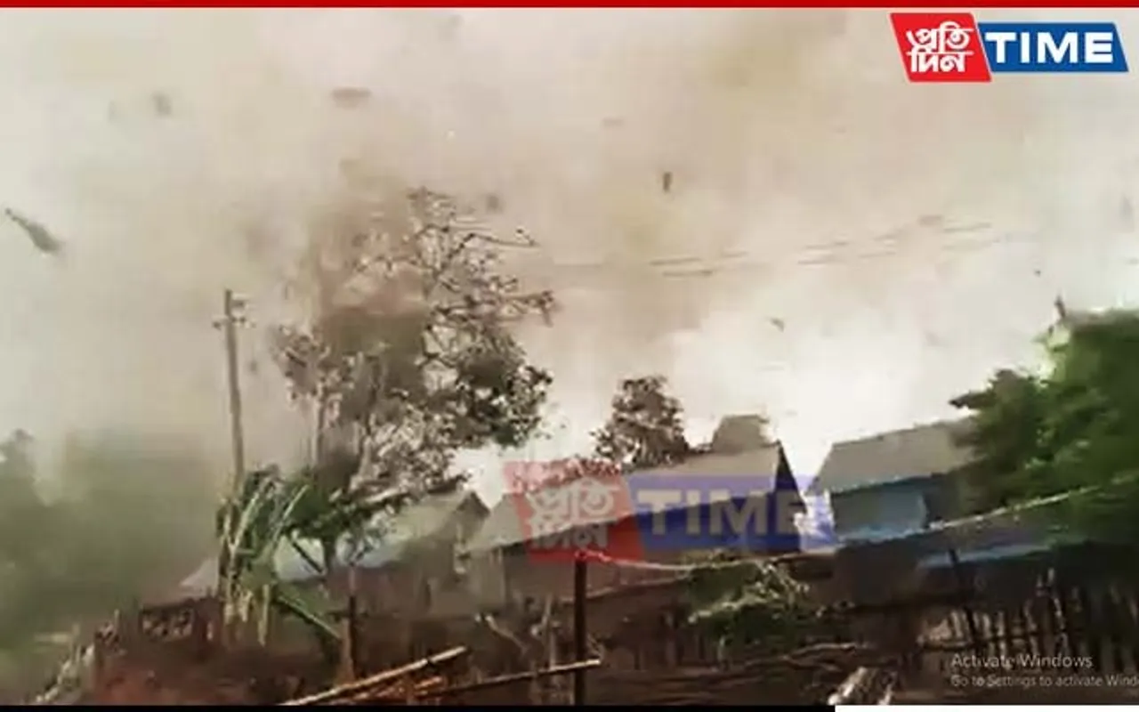Guess The Number of People Affected By Storm In Last 48 Hours In Assam!
