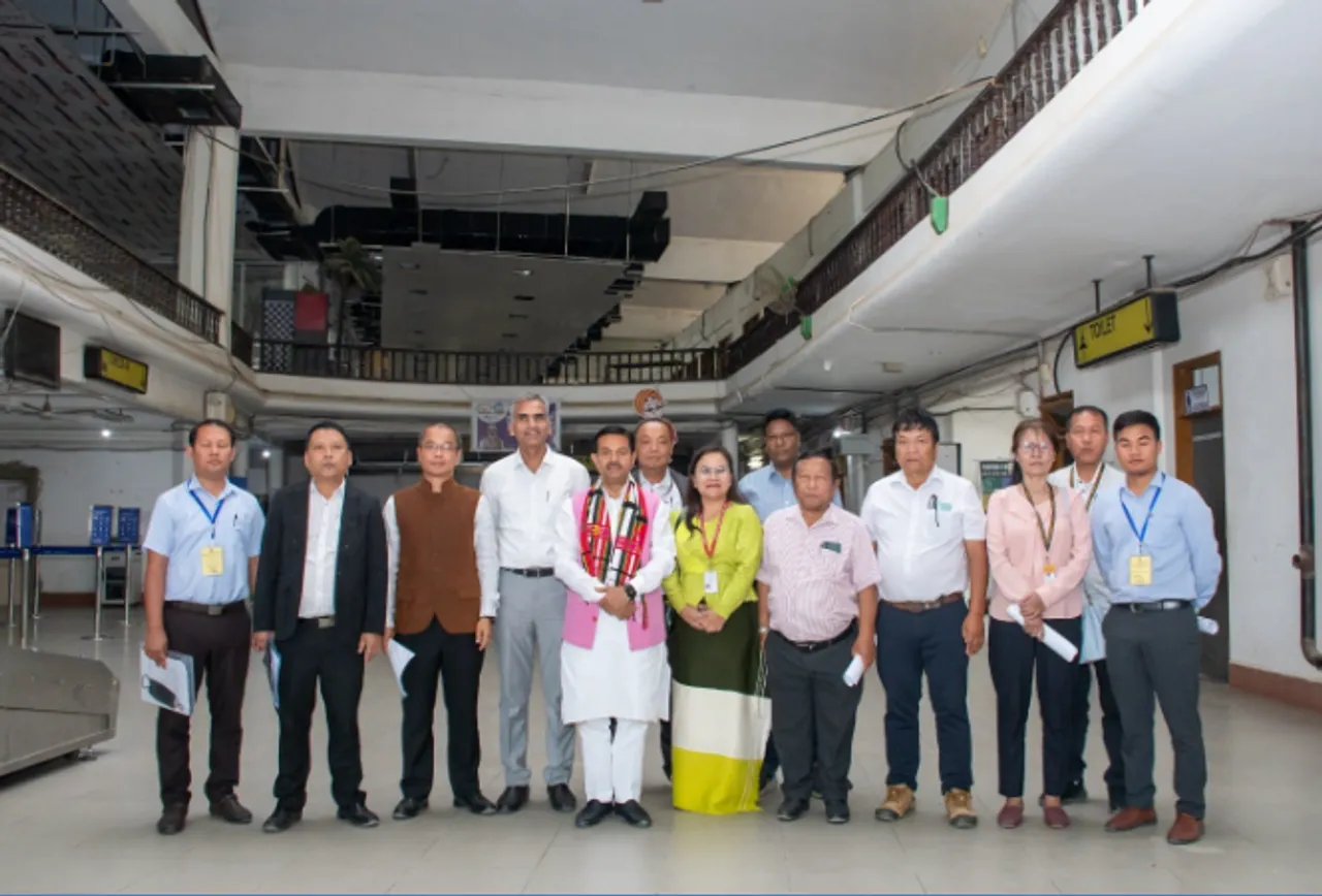 Union Minister Reviews Upgradation Work of Mizoram’s Lengpui Airport