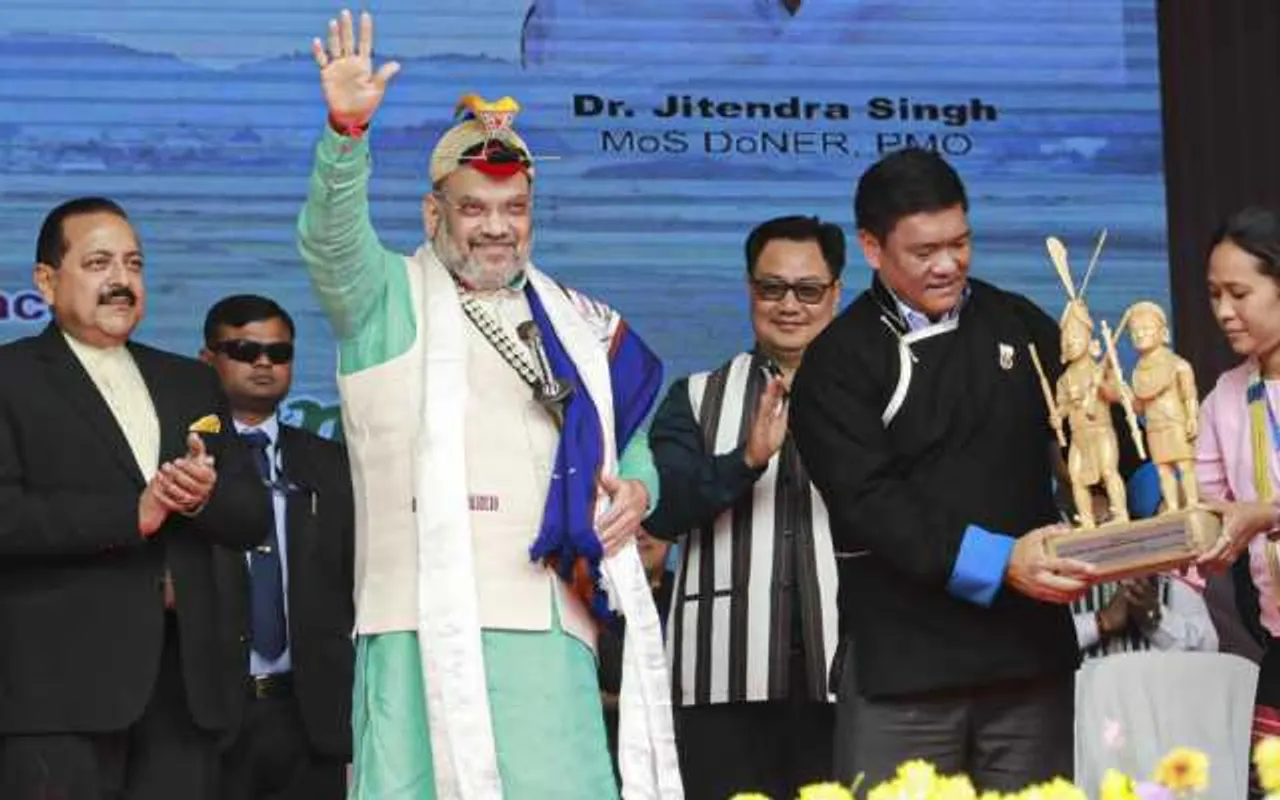 Amit Shah to Arrive in Arunachal Pradesh Today