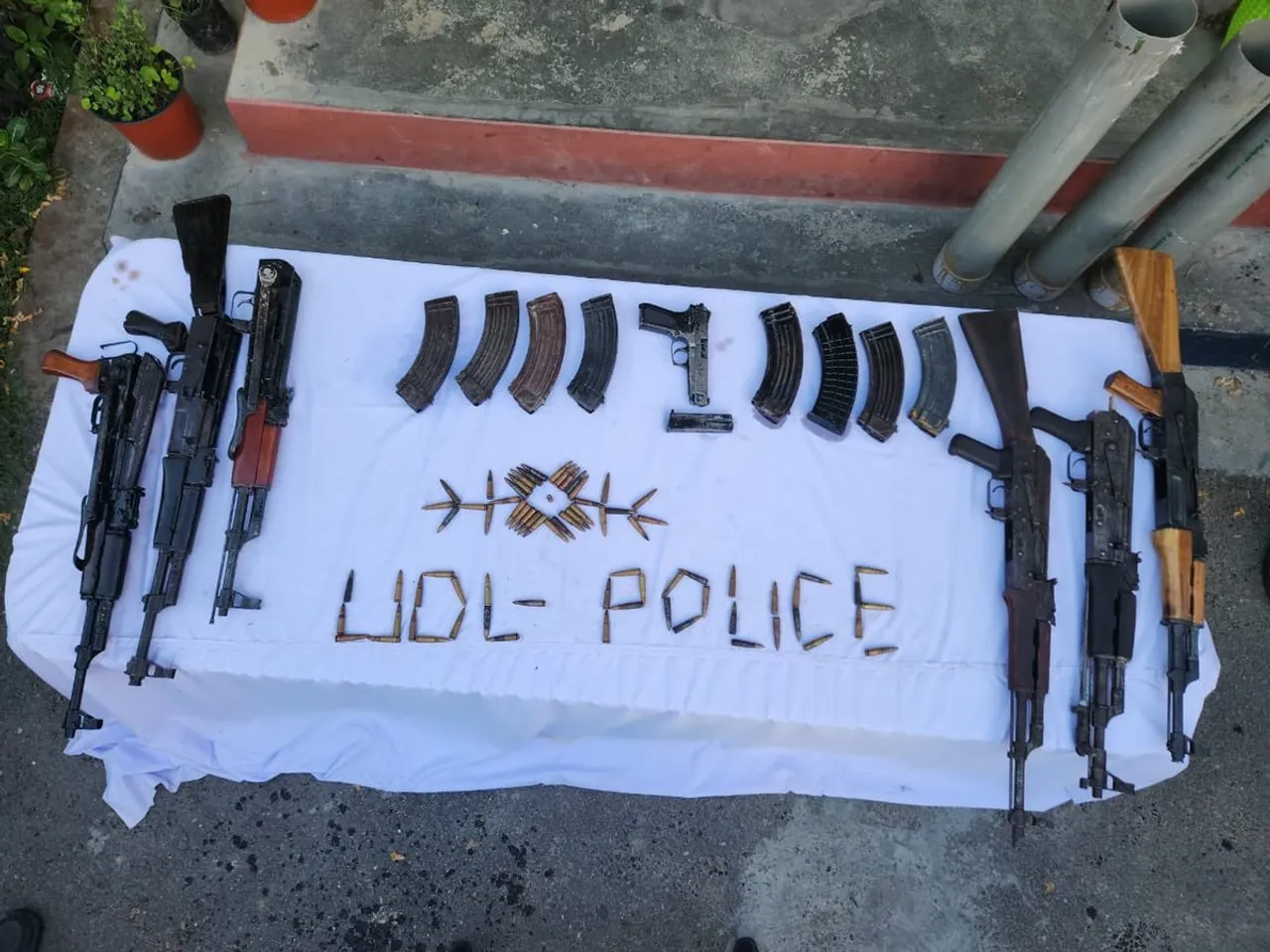 Huge Cache of Arms, Ammunitions Recovered in Assam’s Udalguri