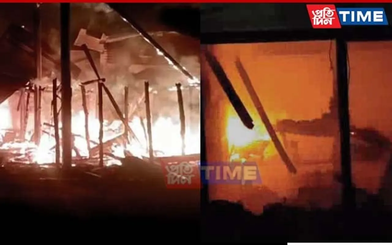 Residential House, 7 Shops Gutted in Separate Fire Incidents in Assam