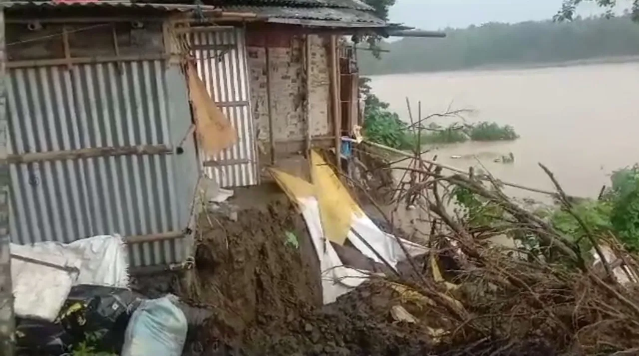 Assam: Erosion by Kushiyara River Poses Serious Threat for Karimganj