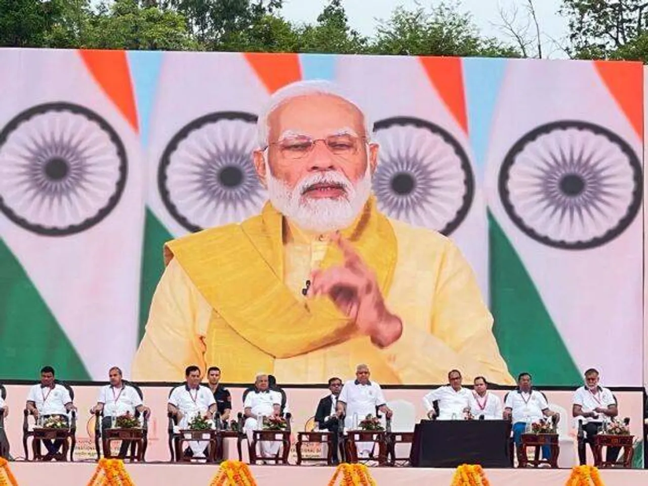 PM Modi Virtually Addresses Nation on International Yoga Day