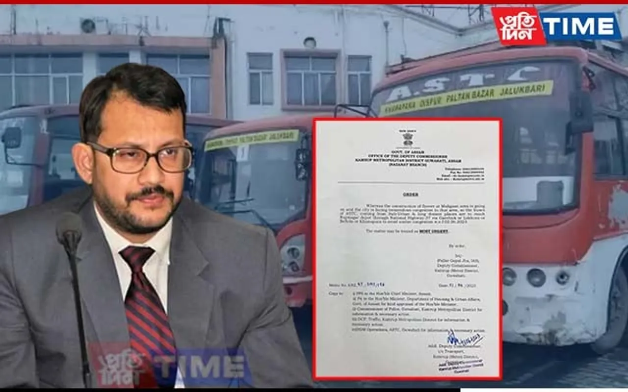 ASTC Buses Entering Guwahati Told To Refrain Using Maligaon Route