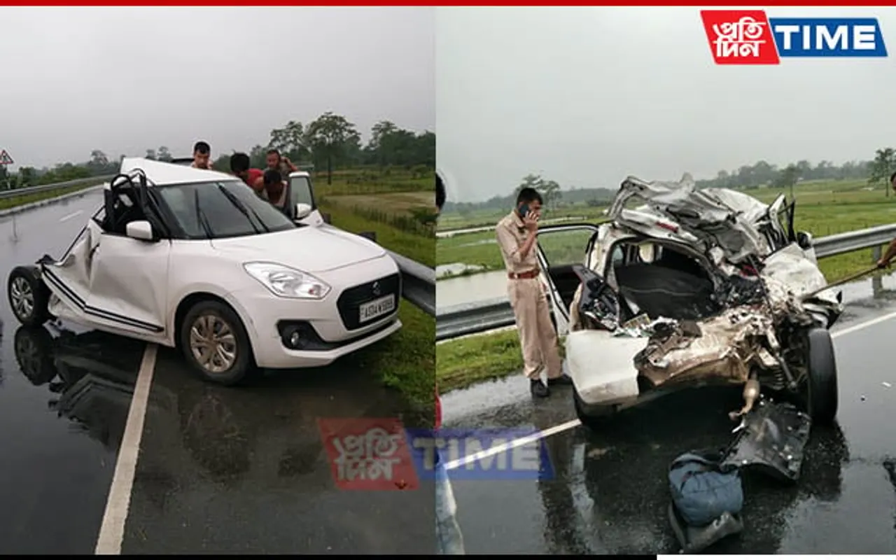 Assam: 2 Killed After Car Collides With Dumper Truck in Tinsukia