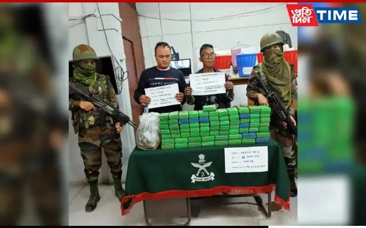 Mizoram: Massive Heroin Consignment Worth Rs 5 Cr Seized, 2 Arrested