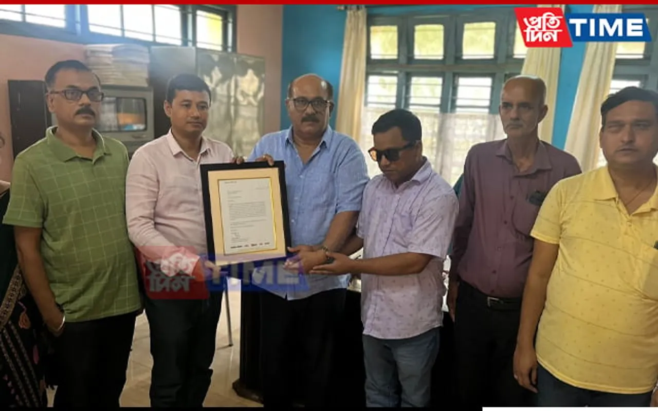 Jayanta Baruah Honors Employees of Govt Braille Press for Braille 'Hemkosh'