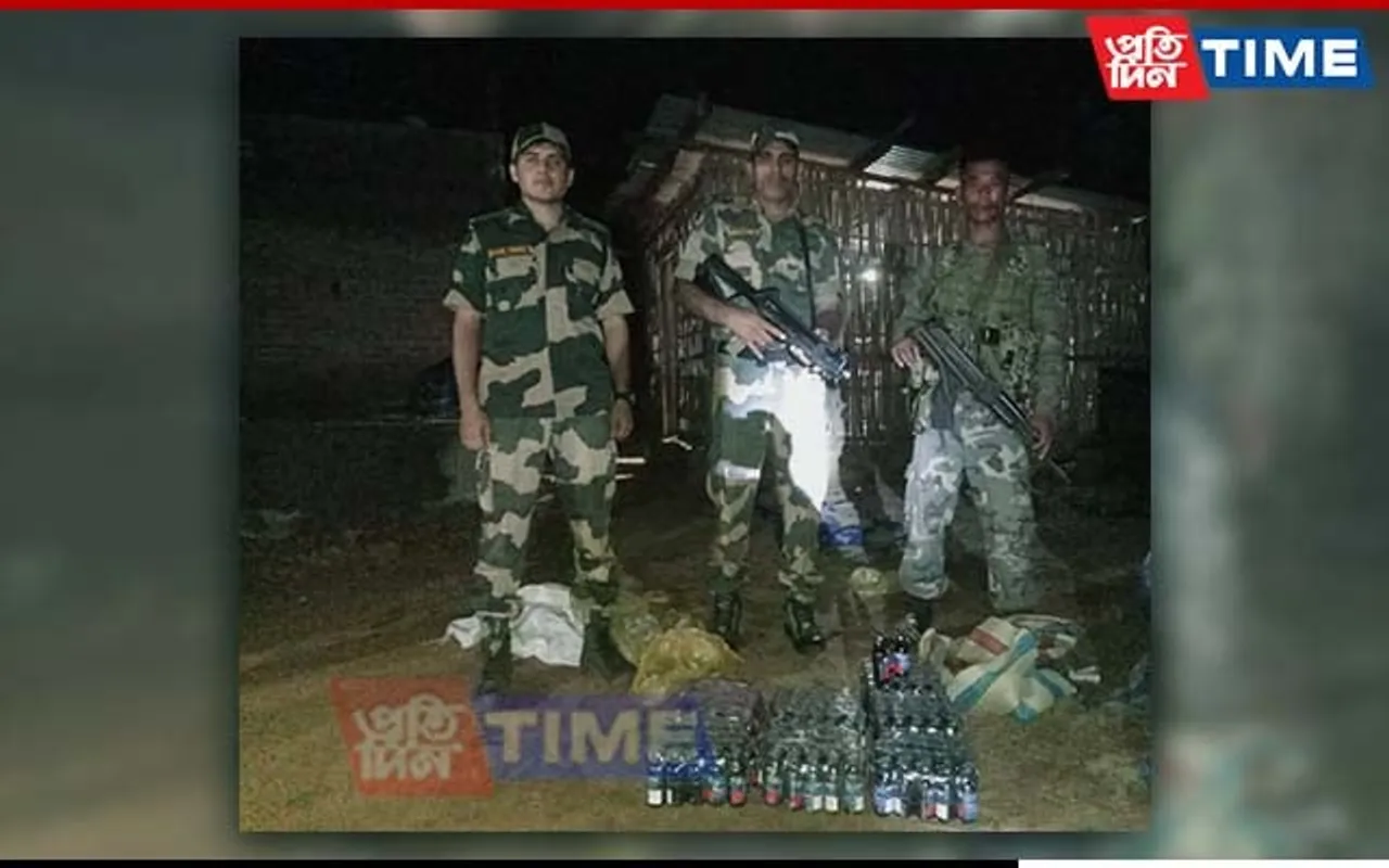 BSF, Meghalaya Police Foil Attempt to Smuggle Phensedyl in Bangladesh, 1 Held 