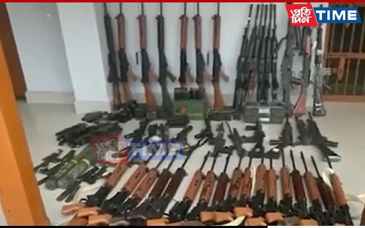 140 Weapons Surrendered Across Manipur After Amit Shah’s Warning