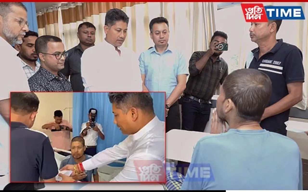 Assam Govt Donates Rs 2 Lakh to Brother of Deceased Cop Junmoni Rabha