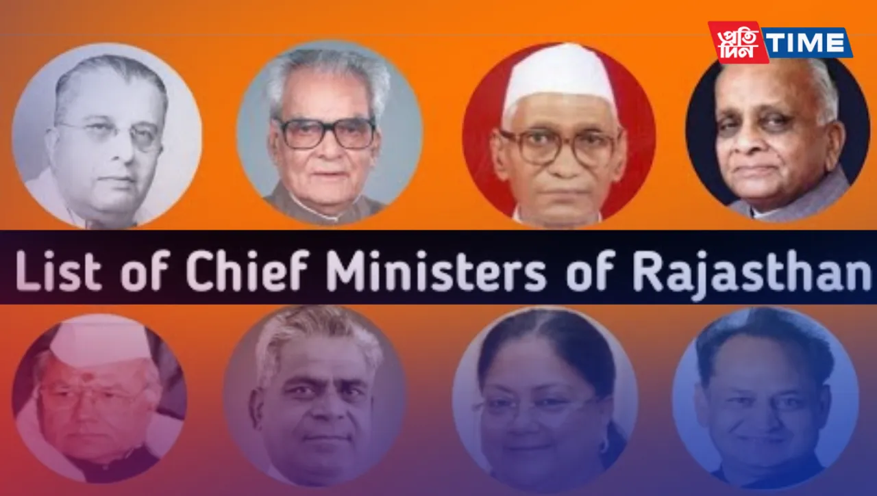 List of Chief Ministers of Rajasthan