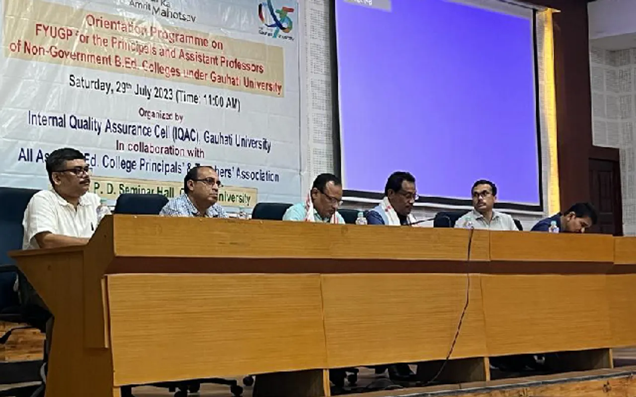Orientation Programme held at Gauhati University