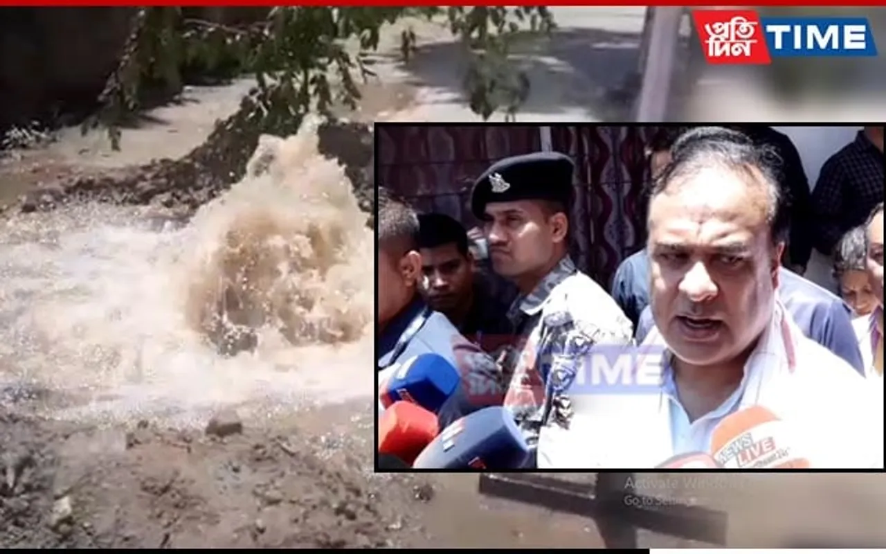“No One Can Stop Pipeline Burst, But..!” Assam CM Reacts after Zoo Road Incident