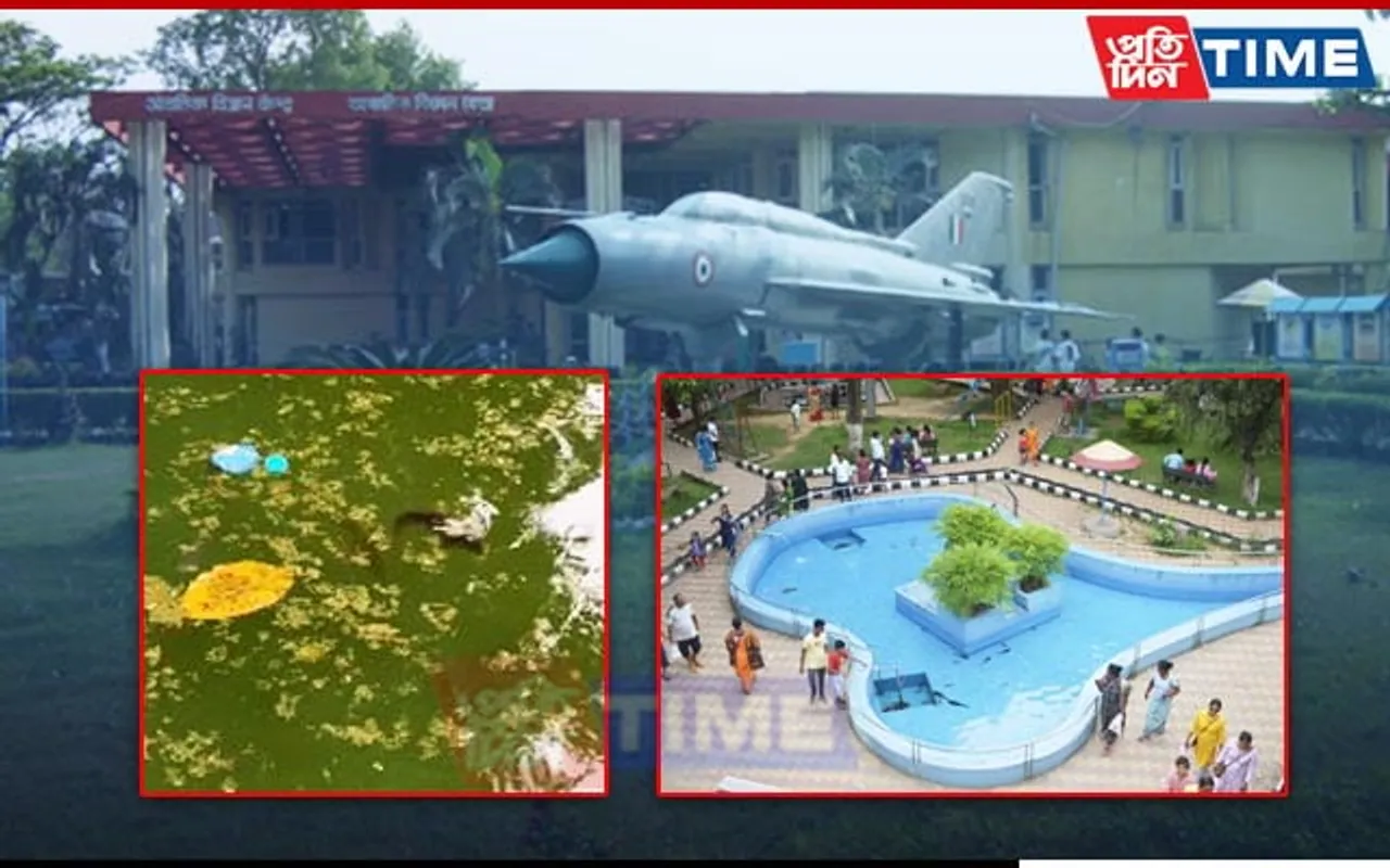 Guwahati: Dirty Pool at Science Museum Cleaned After Visitor Raises Concern