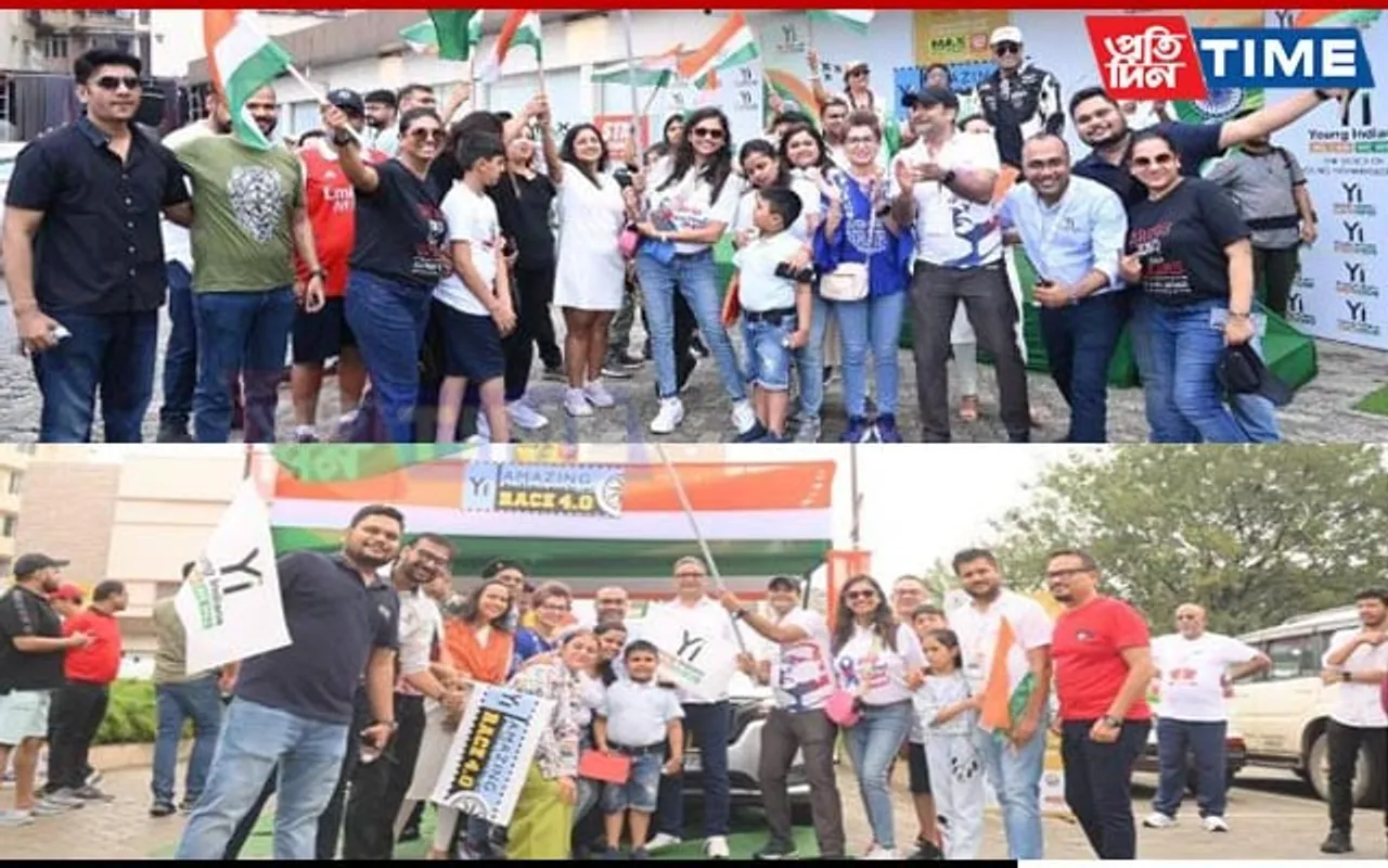 Yi Guwahati Amazing Race 4.0 Unfolded With Remarkable Participation of 70 Cars