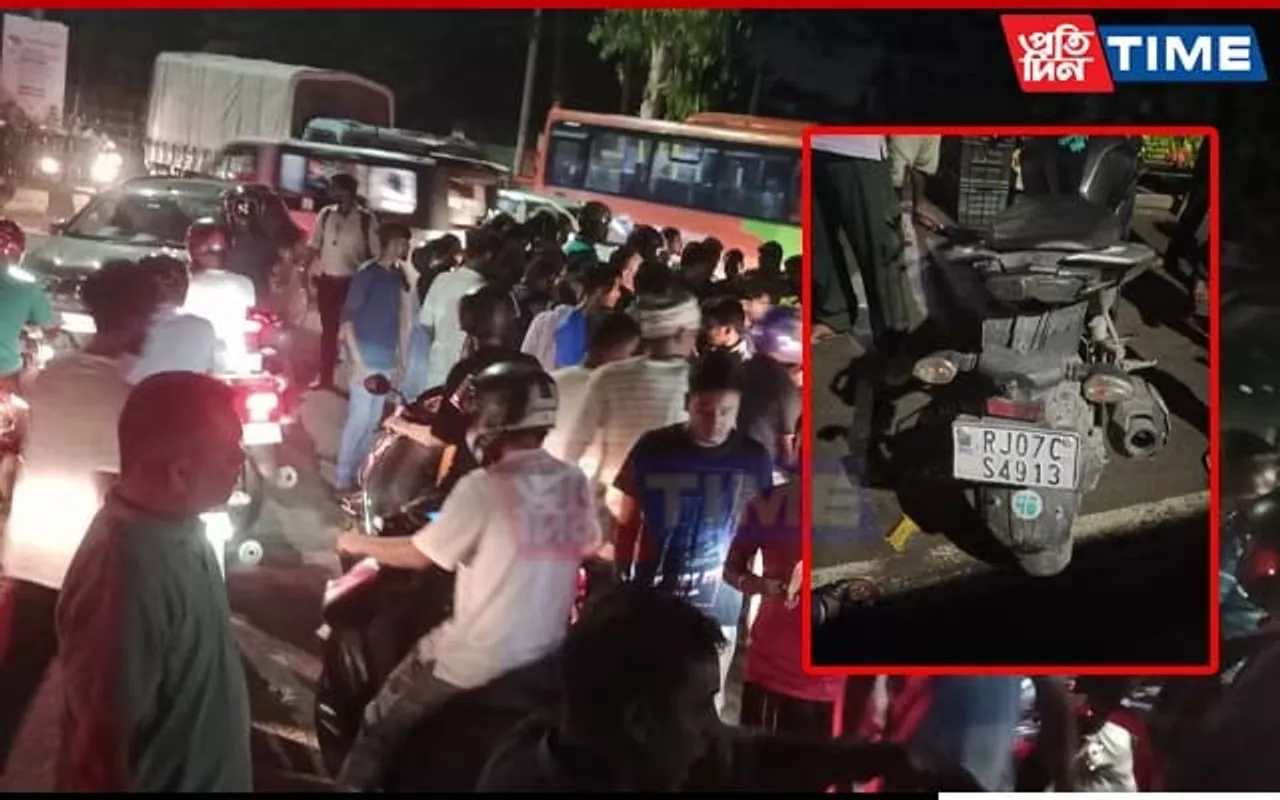 BREAKING: City Bus Hits Bike In Guwahati's Khanapara, Rider Killed On Spot