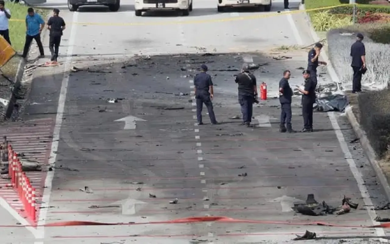 Private Jet Crashes Into Bike, Car While Landing In Malaysia; 10 Killed