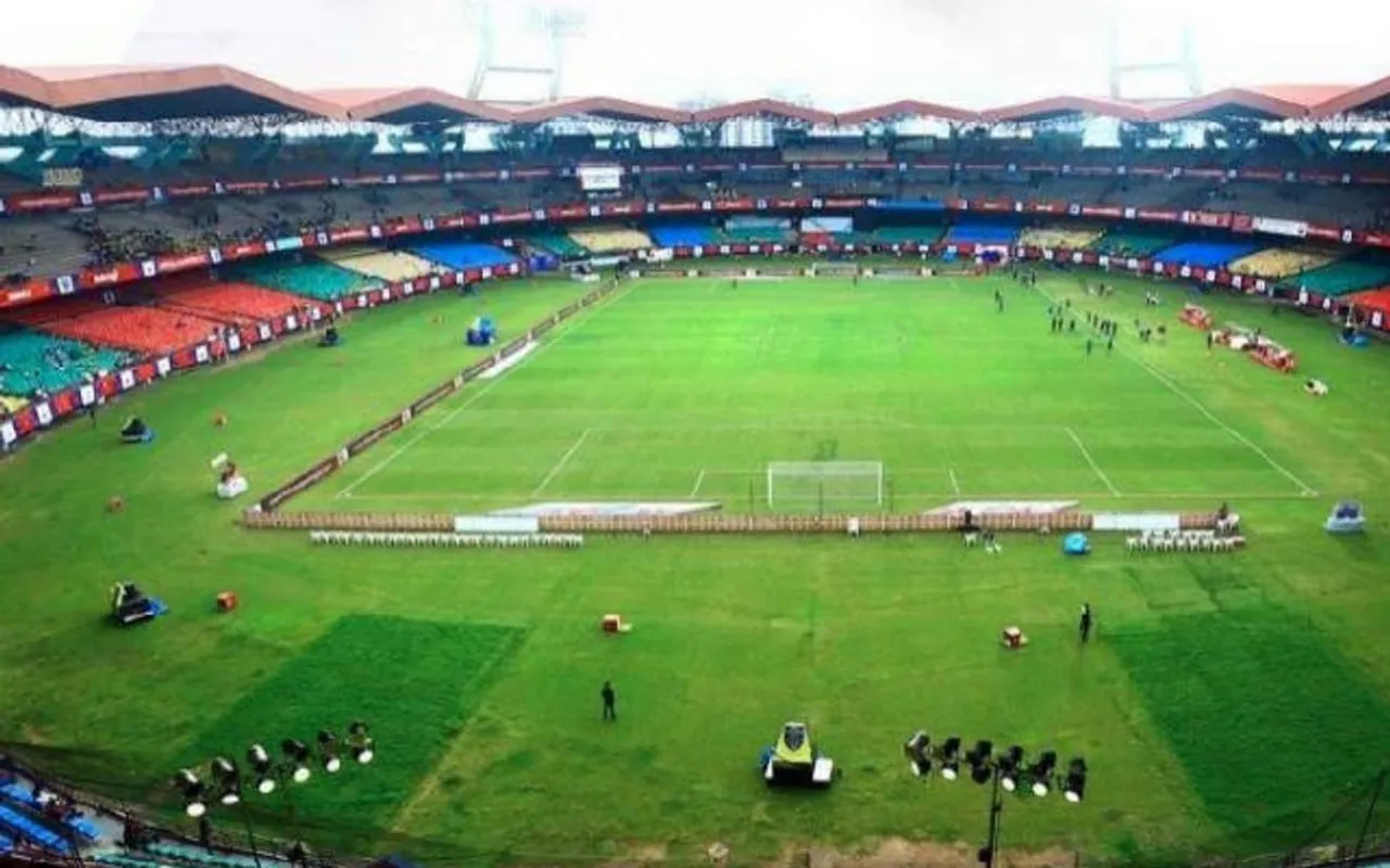 Guwahati: CM Sarma Inspects Nehru Stadium Renovations, Plans for Jorhat Stadium Revamp