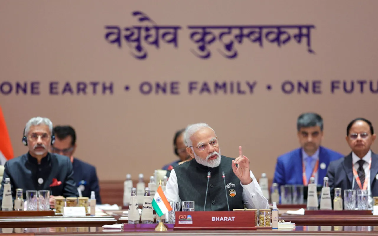 PM Modi's Nameplate Sends 'Bharat' Message At G20 Summit Opening