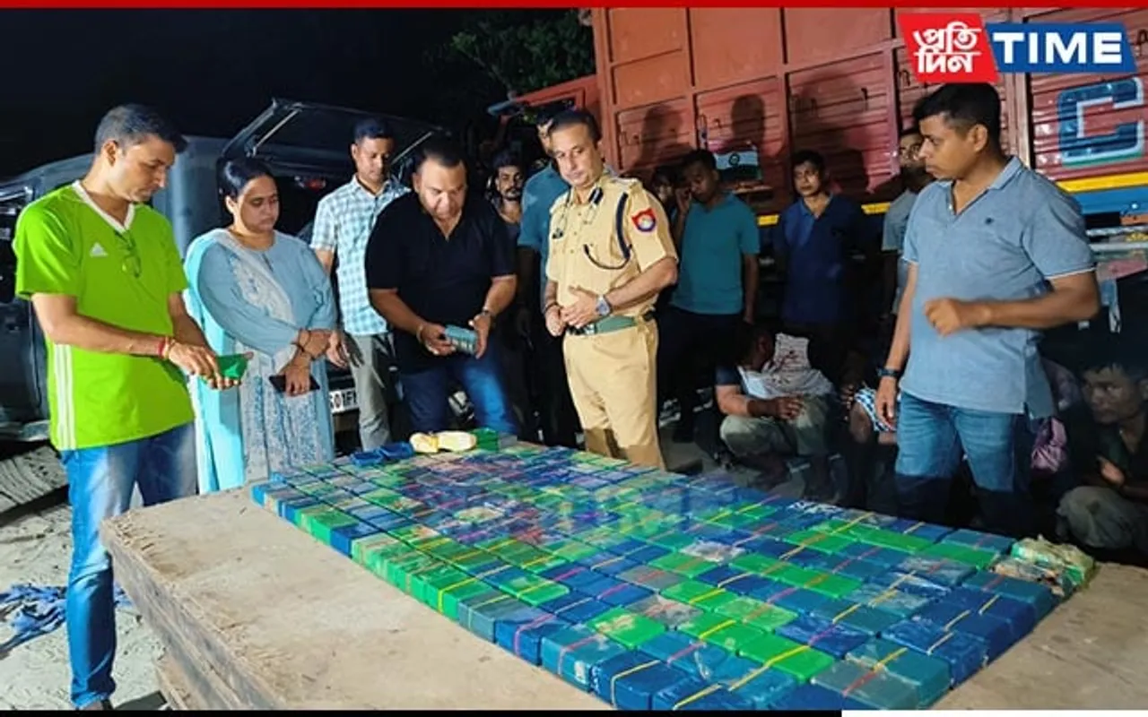 Guwahati: 2.2 Kg Heroin Seized at Amingaon; Six Smugglers Held
