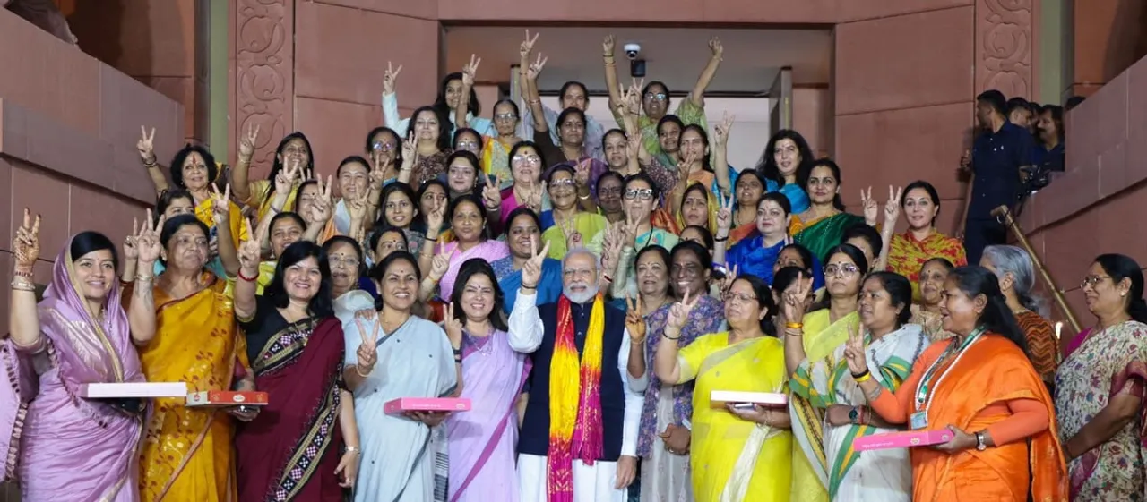Women's Reservation Bill Passed in Rajya Sabha by 215-0 Votes