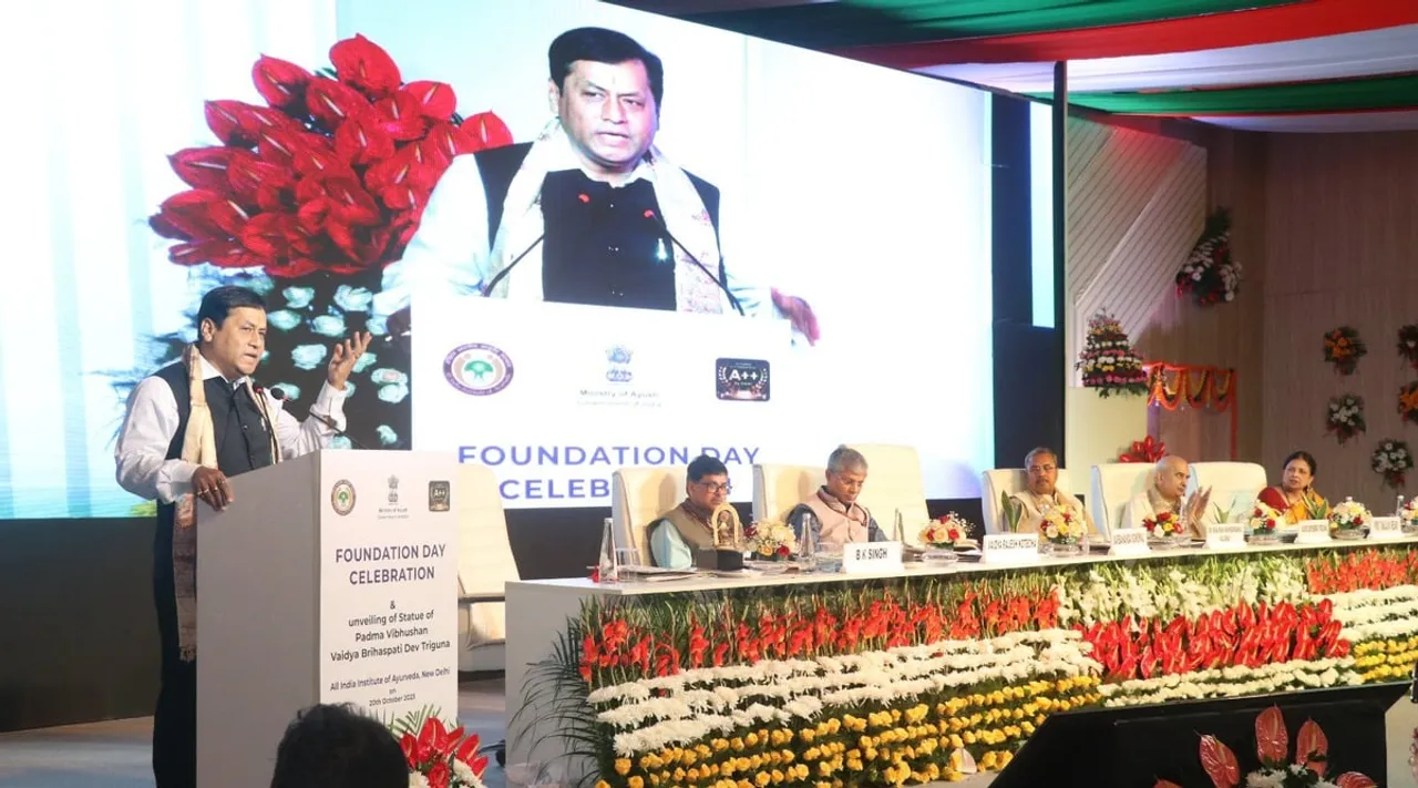 India Should Take Global Leadership with Holistic Healthcare Approach: Sarbananda Sonowal