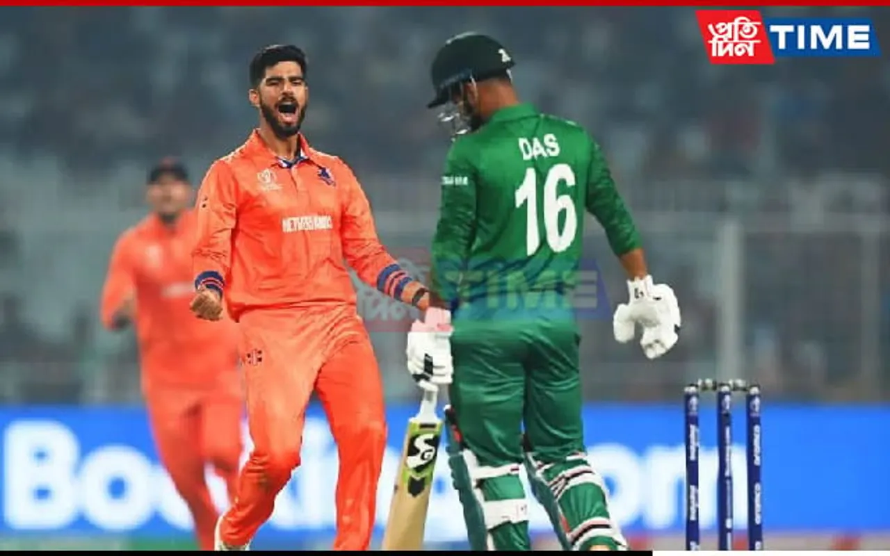 ICC World Cup: Bowlers Shine as NED Thrash BAN by 87 Runs