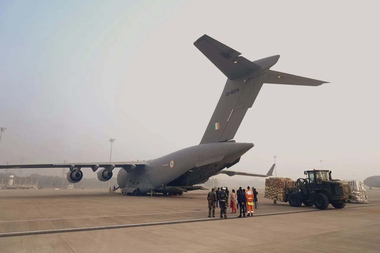 India Sends 2nd Aid Package For Palestinians In Gaza