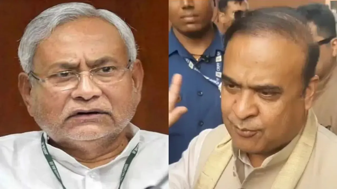 Assam CM Slams Nitish Kumar; Claims Bihar CM 'Lost His Mind' Amid Birth Control Controversy