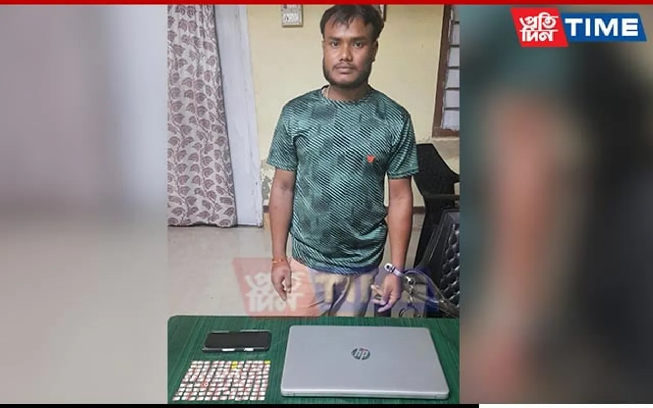 Cyber Criminal Nabbed in Assam’s Morigaon; Several Items Seized