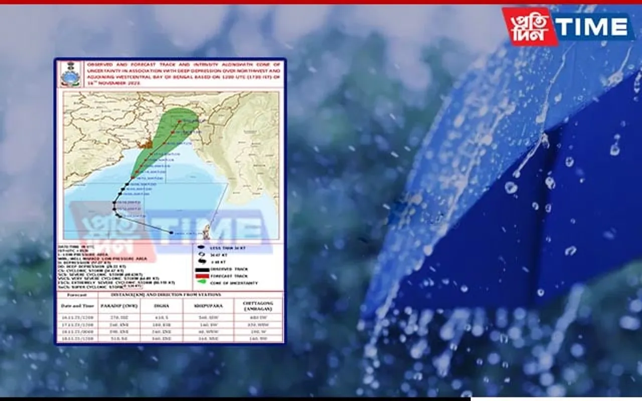 Cyclone “Midhili” to Bring Rainfall in Northeastern States, IMD Issues Red Alert