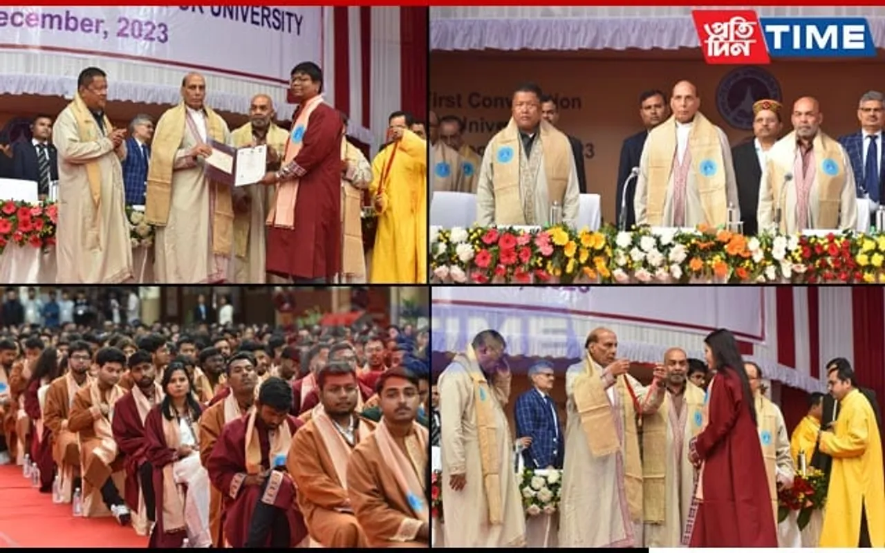 Rajnath Singh Urges Tezpur University Graduates to Embrace Let's Do It Mindset