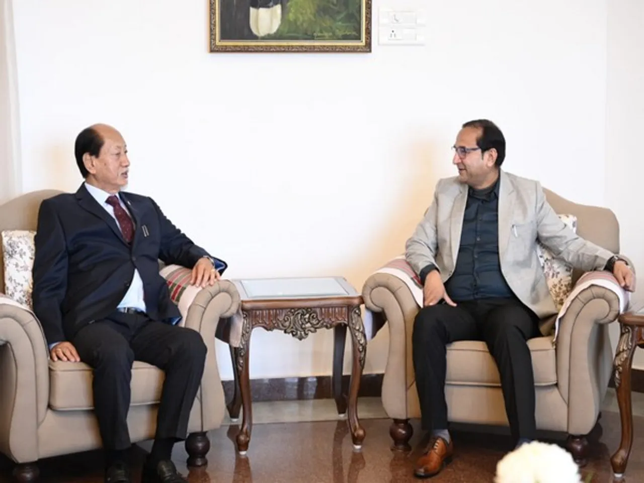 Northeast Railway and Nagaland CM Join Forces To Advance State's Railway Infrastructure