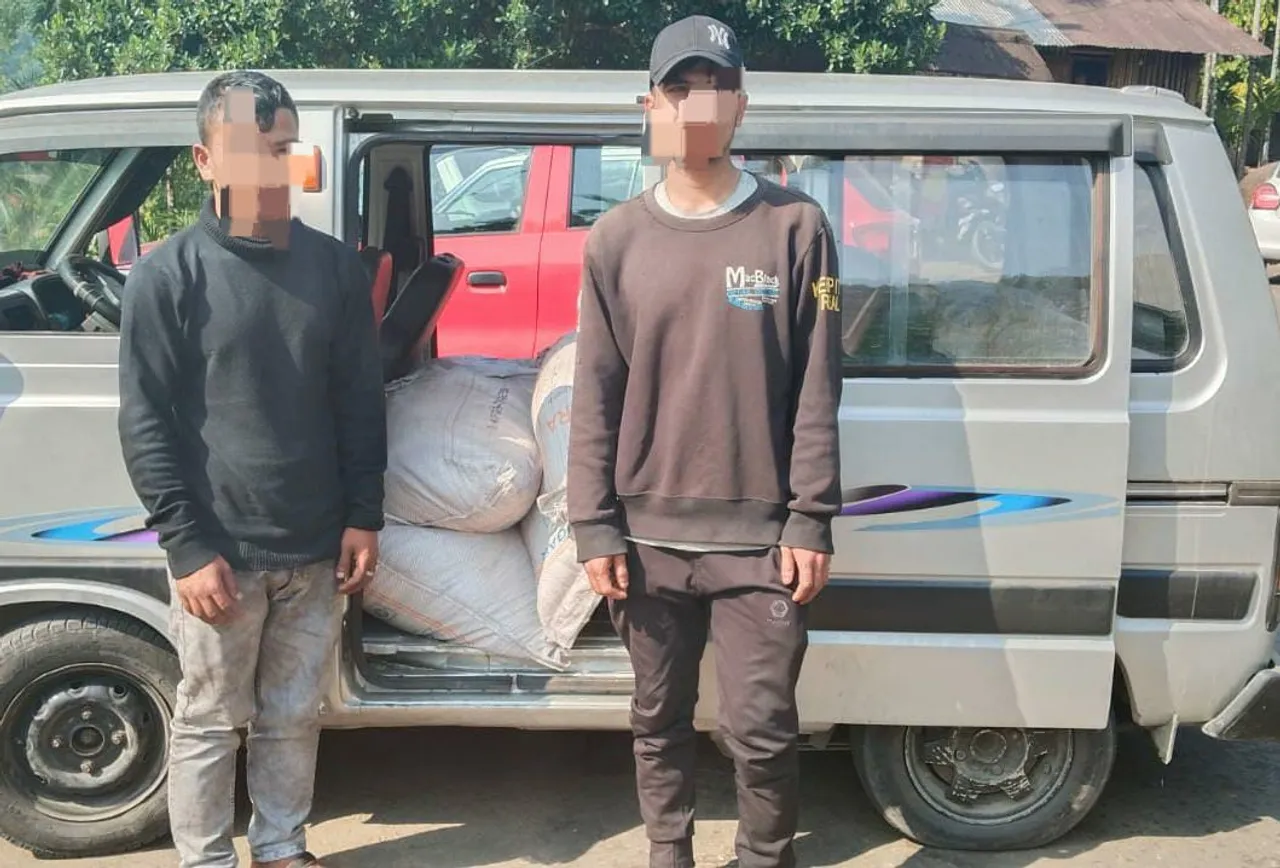 BSF Meghalaya Thwarts Sugar Smuggling Attempt, 2 Apprehended
