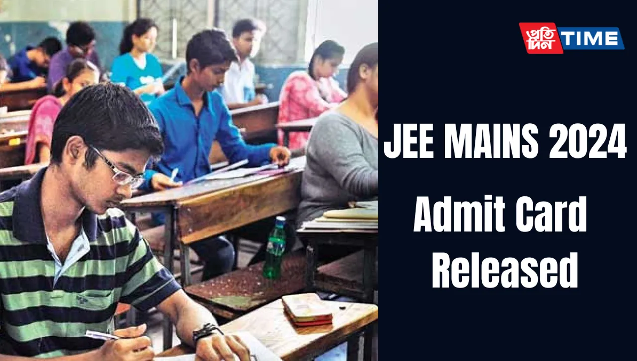 JEE Mains 2024 Admit Card for Paper I Released, Steps to Download