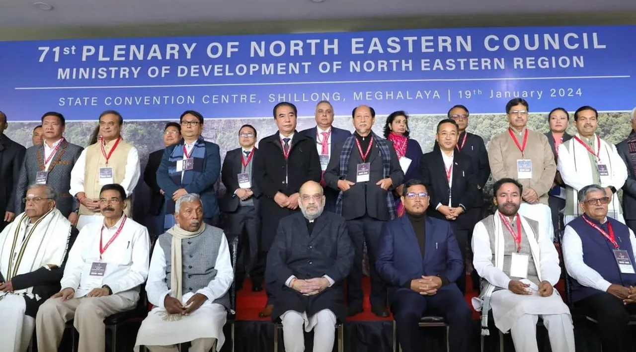 Amit Shah Hails Decade Of Progress In Northeast Under Modi Govt