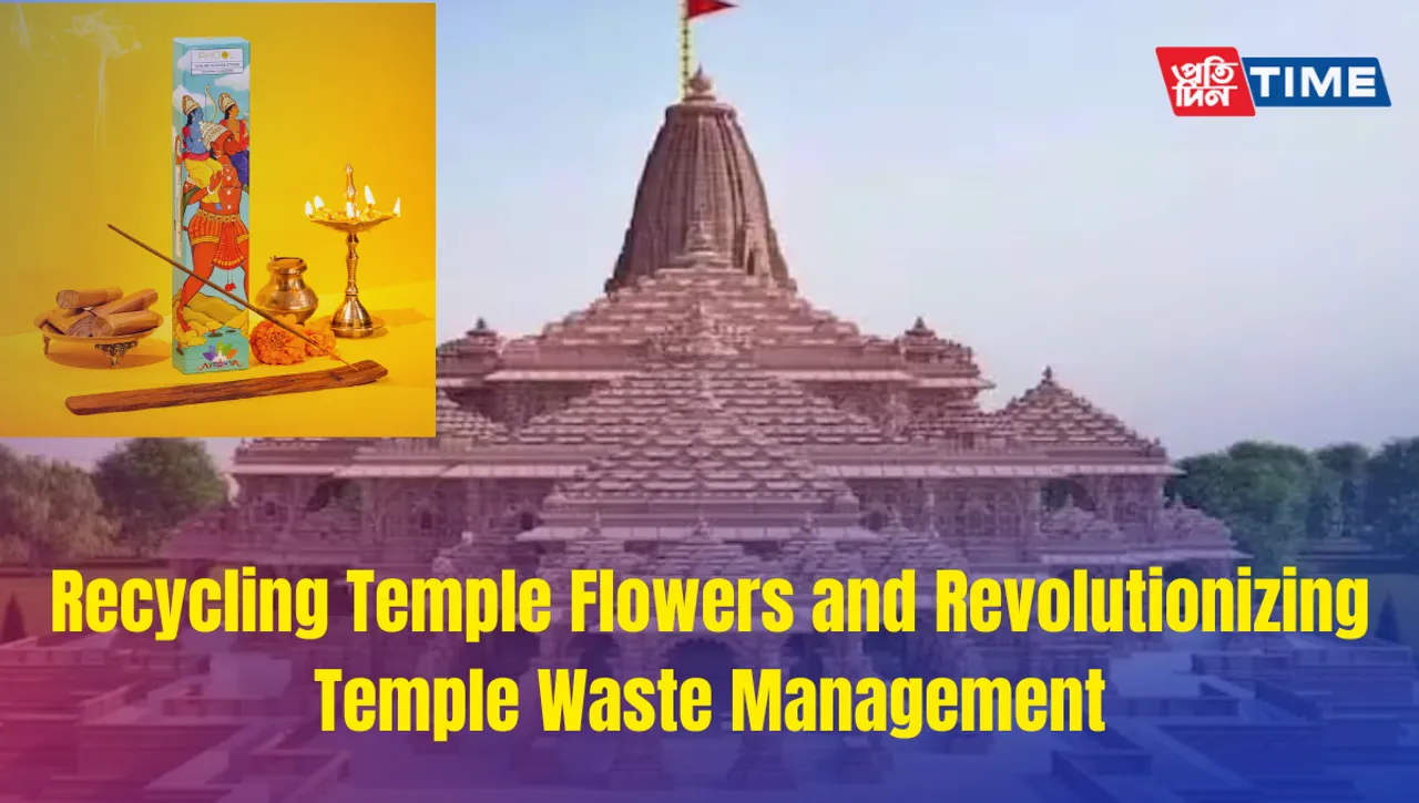 Ram Mandir Pran Pratishtha: Recycling Temple Flowers and Revolutionizing Temple Waste Management