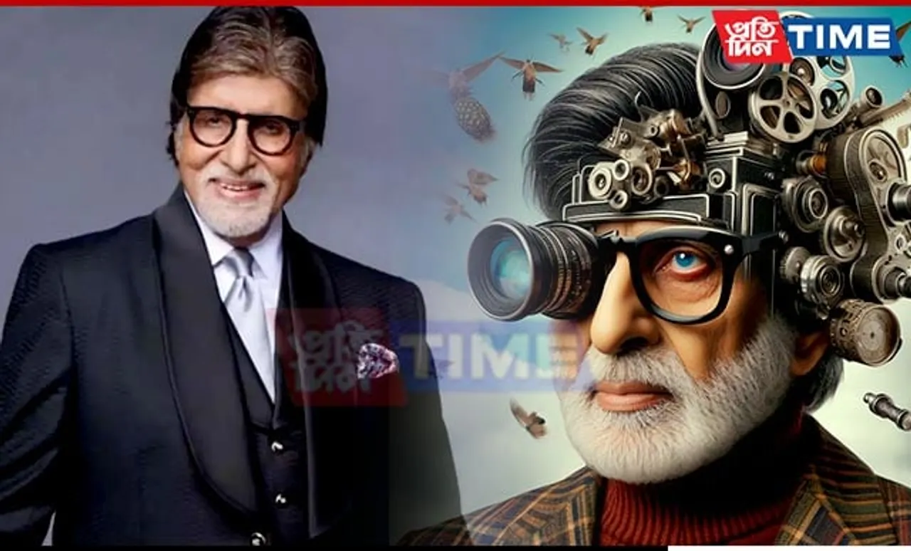 Big B Celebrates 55 Years in Indian Cinema, Shares "Self-Made" AI Images