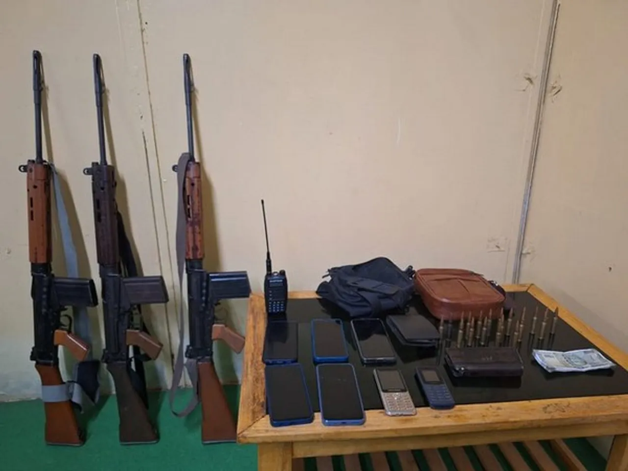 Four Held With Huge Cache of Arms, Ammunition In Manipur