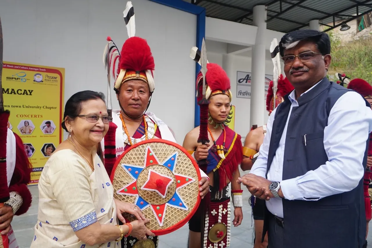 AdtU in Collaboration with SPIC MACAY Hosts Traditional Naga Dance