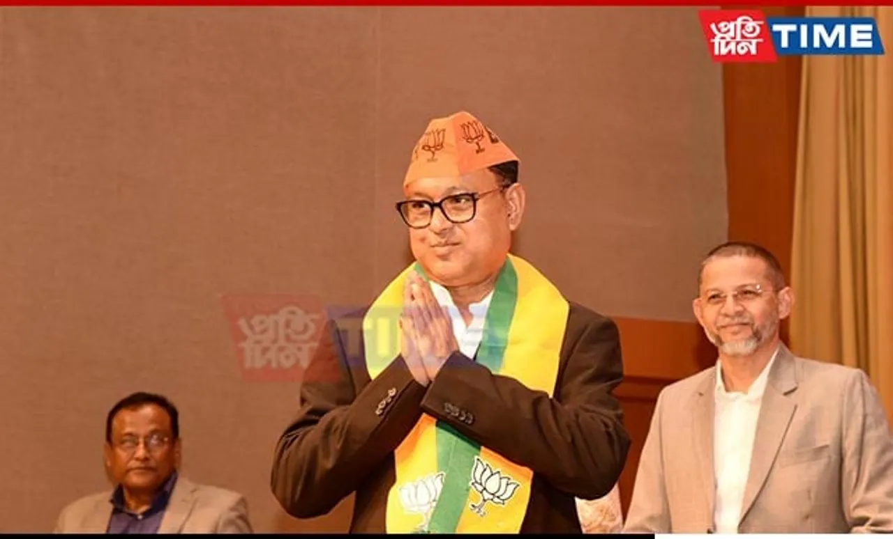 Former AASU President Dipanka Kumar Nath Appointed as BJP State Secretary