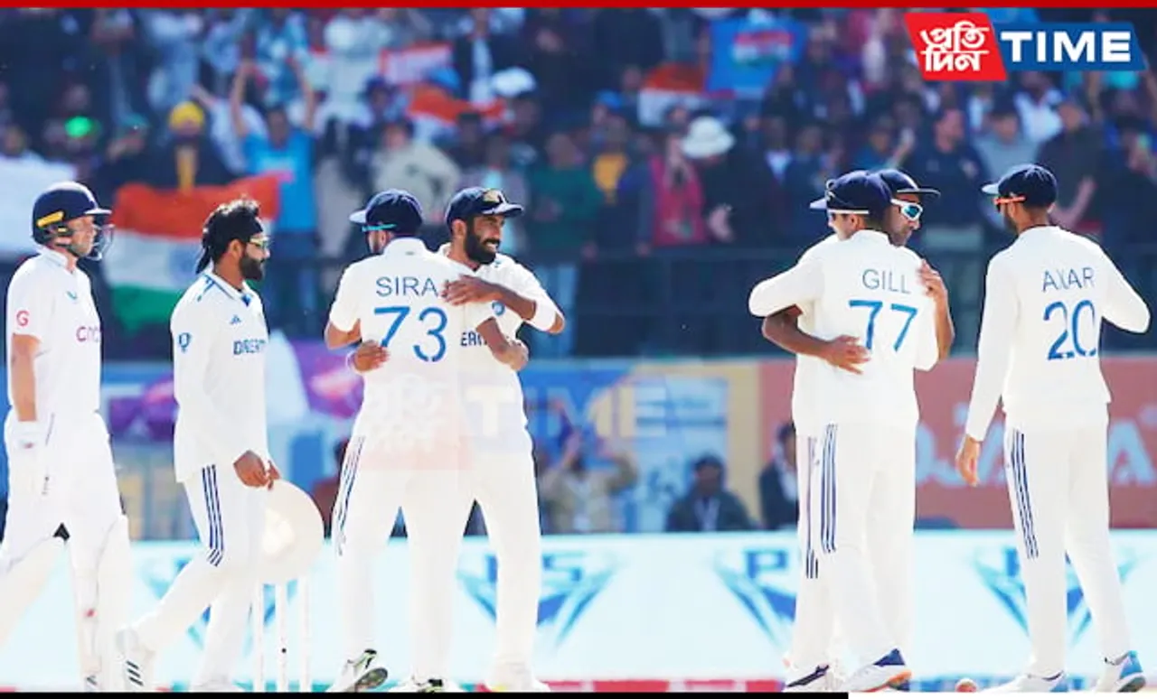 India Crushes England in 5th Test, Clinches Series 4-1 with Commanding Victory