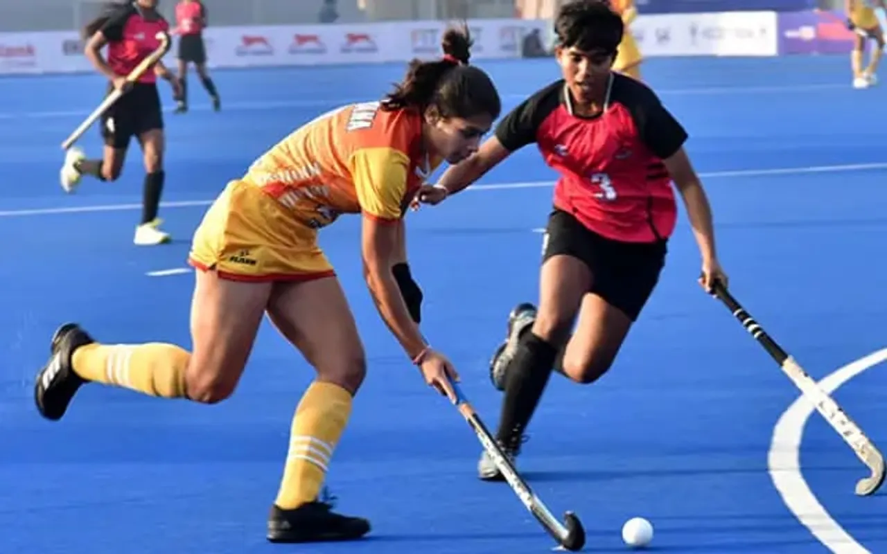 Assam Women's Hockey Team Thrashed 15-0 By Haryana