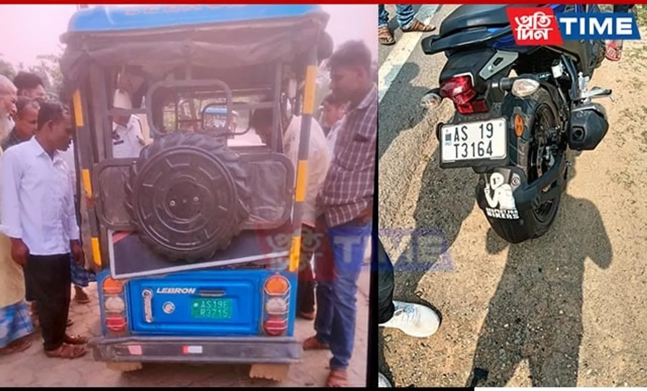7 Injured in Head-On Collision Between E-Rickshaw & Bike Amid Eid Celebrations in Dhubri 