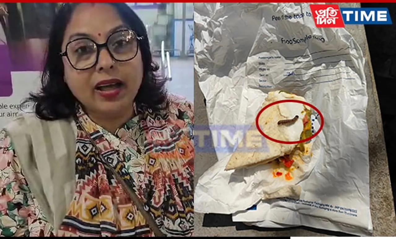 Worm Found in Food Served on IndiGo Flight, Passengers Express Concern