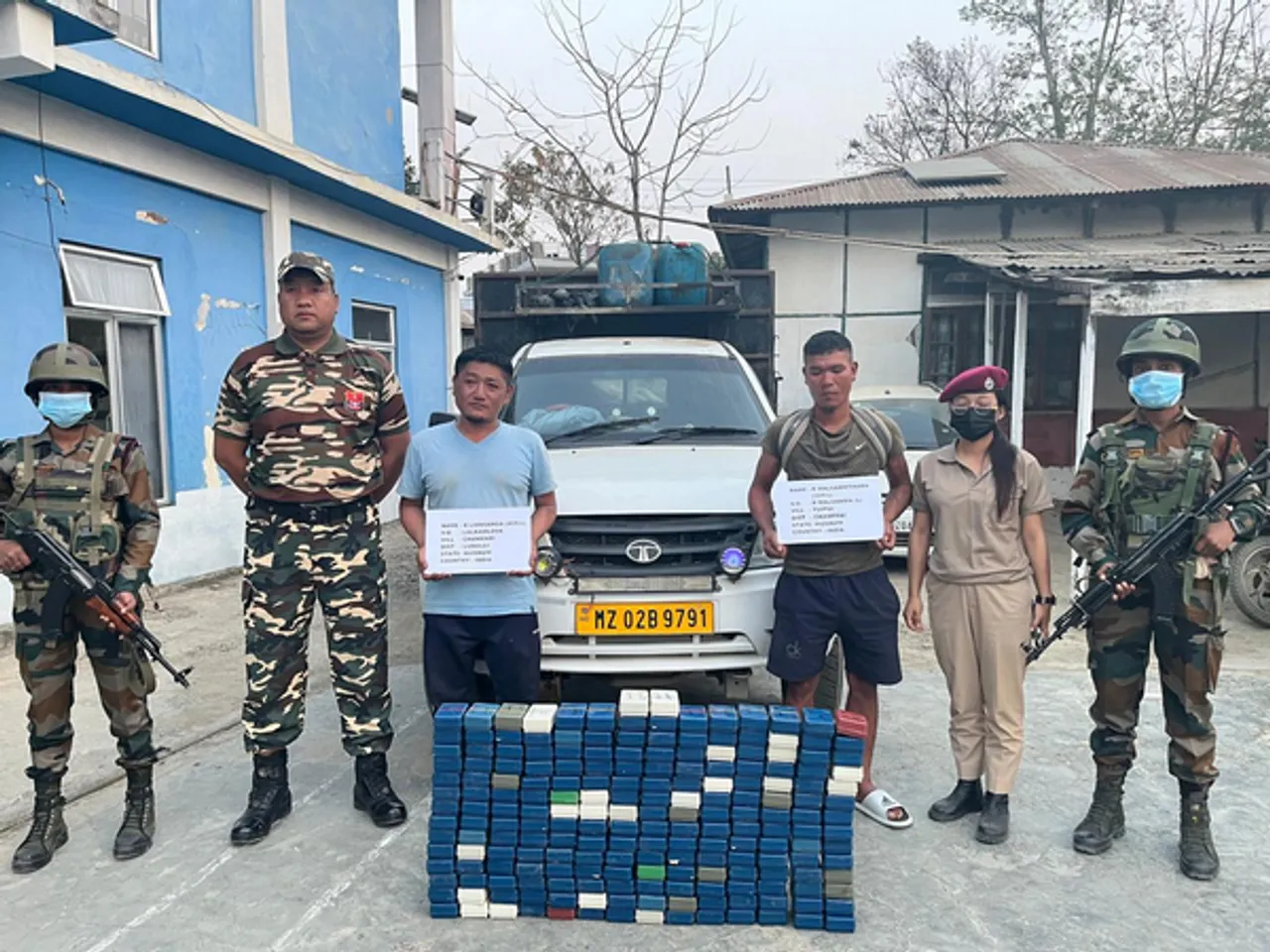 Mizoram Police Cracks Down on Illicit Drugs, Liquor Ahead of LS Polls