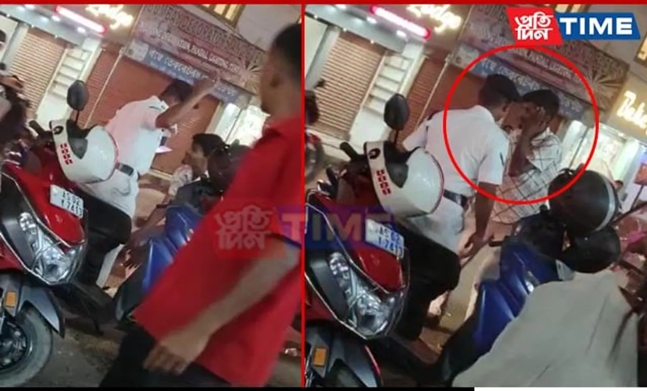 Assam: Traffic Police Lance Naik Closed to Reserve After Assault on E-Rickshaw Driver
