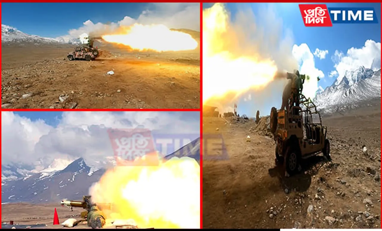 Indian Army Conducts Anti-Tank Guided Missile Firing Exercise in Sikkim