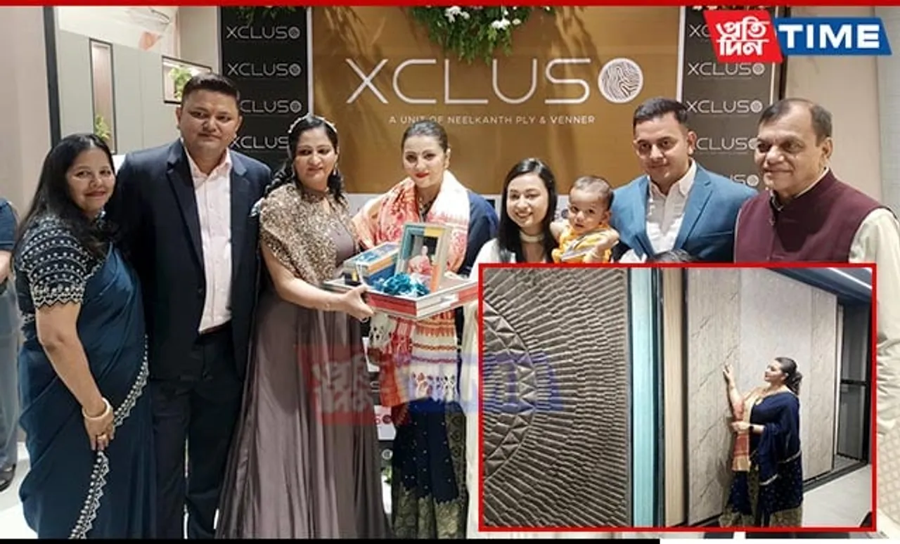 Actress Nishita Goswami Inaugurates XCLUSO Showroom, Elevating Luxury Interior Decor in Guwahati