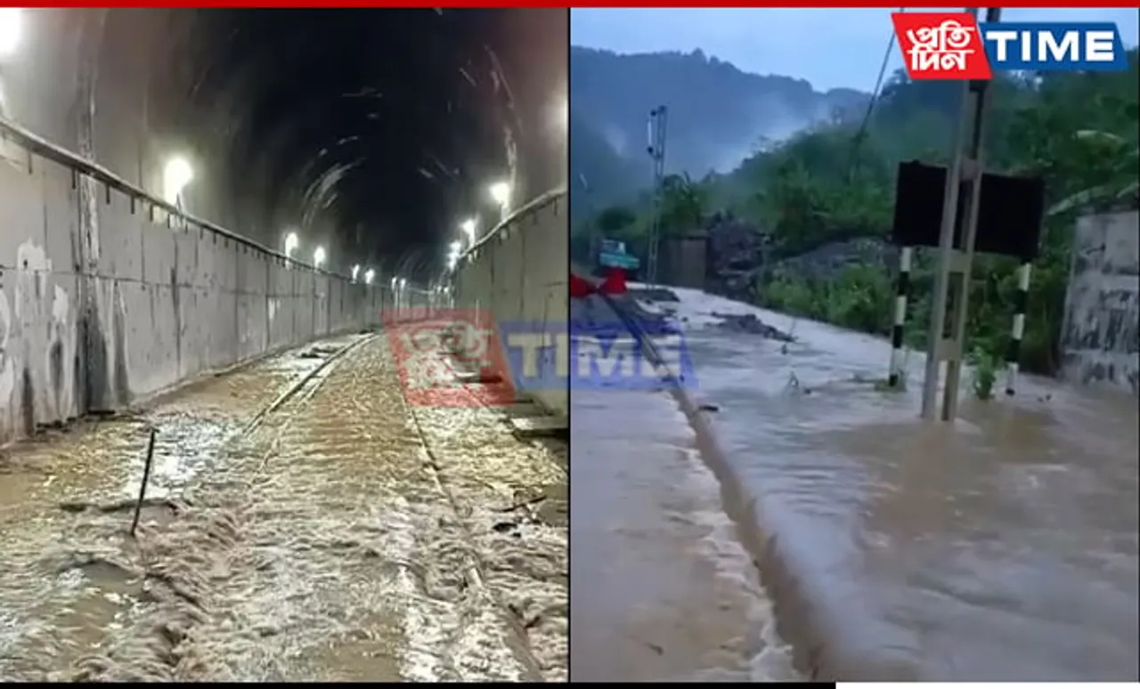 Cyclone Halts Train Services in Lumding Division, Causing Cancellations and Partial Cancellations